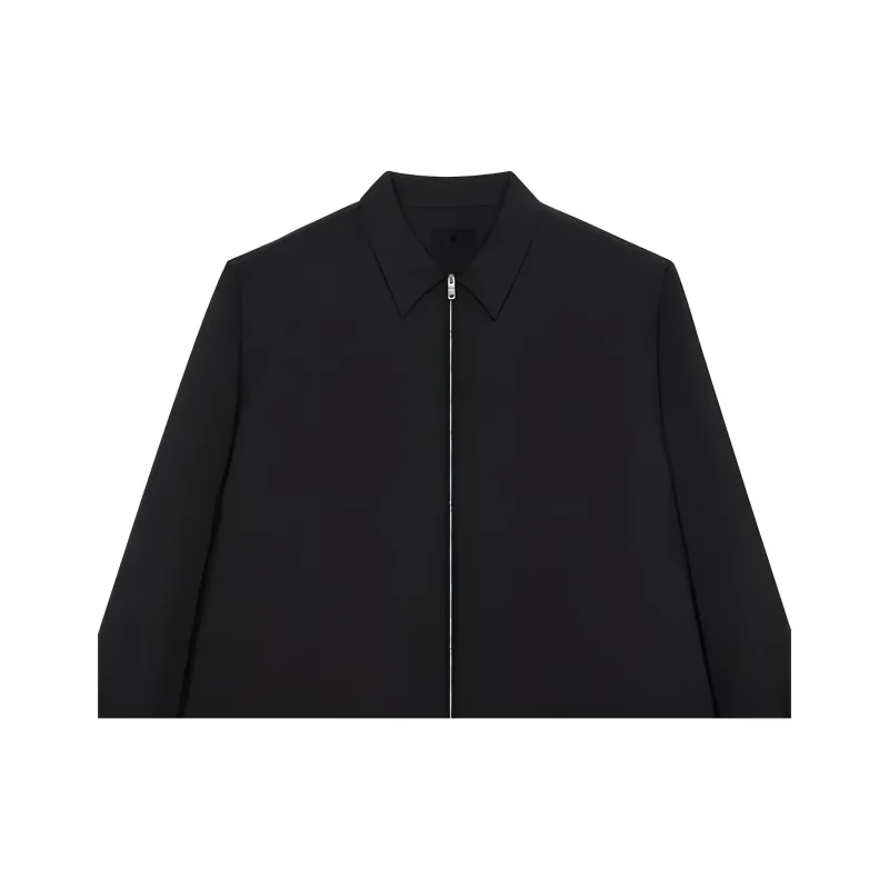 Givenchy Classic Collar Zipped Blazer-4