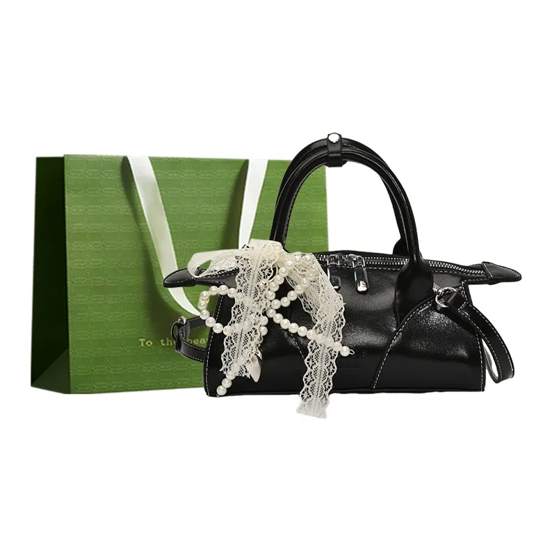 Three Ducklings PU One Shoulder Handbag Women's Multicolor-12