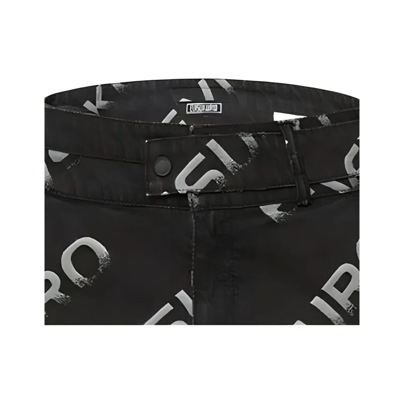 EVISU Denim Shorts Women's Black-3