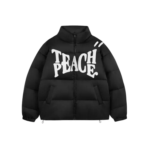Teach Peace Down Jackets Unisex