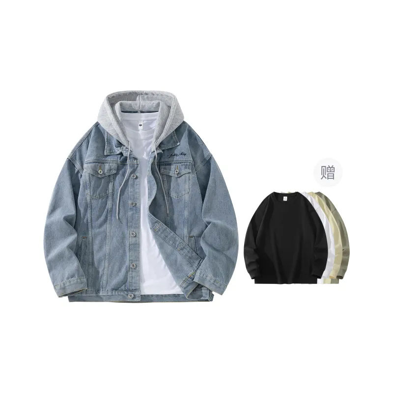 BOBBY ABLEY Denim Jacket Unisex-14