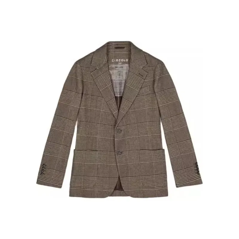 Circolo 1901 Prince of Wales check Blazer-0