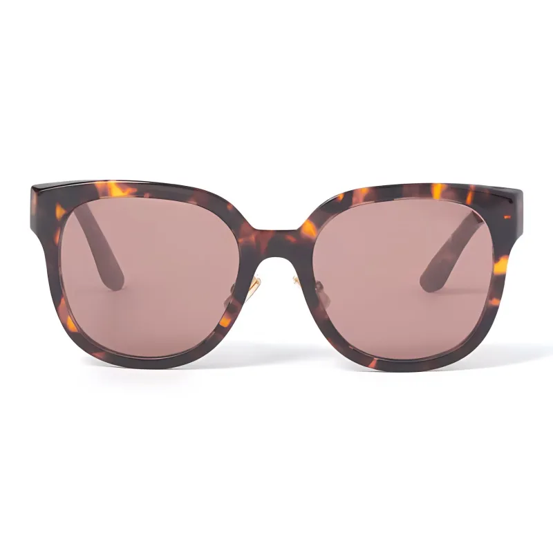 MIU MIU Acetate Butterfly Sunglasses Women's Tortoiseshell-0