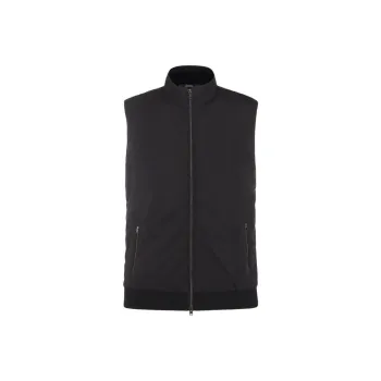 HERNO High Neck Zipped Gilet