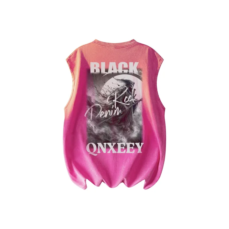 Qnxeey Tank Tops Unisex-2
