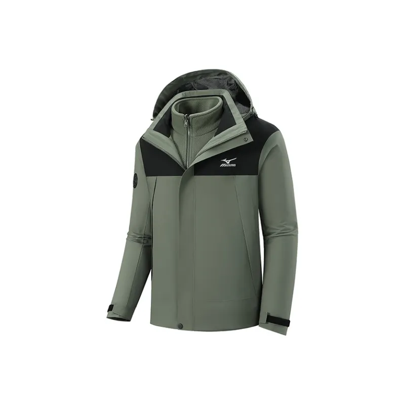 Mizuno Water Repellent Windbreaker Jacket Unisex-3