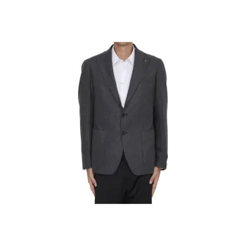 Tagliatore Brooch detail Blazer