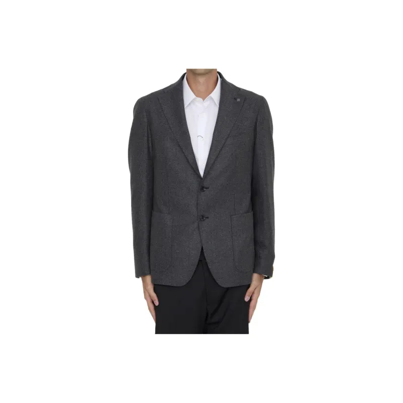 Tagliatore Brooch detail Blazer-0