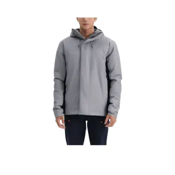 DECATHLON Jackets Coats Men's Light Gray/Smoky Black