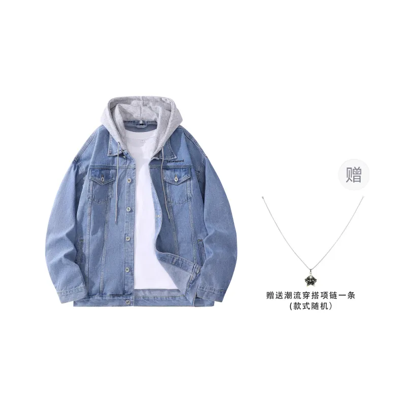LA'T.WEEKEND Fall Denim Jackets Unisex-24