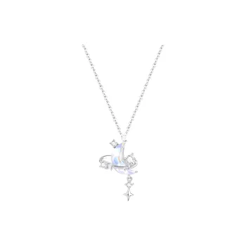 Regalrose 999 Fine Silver Necklaces Women's Silver