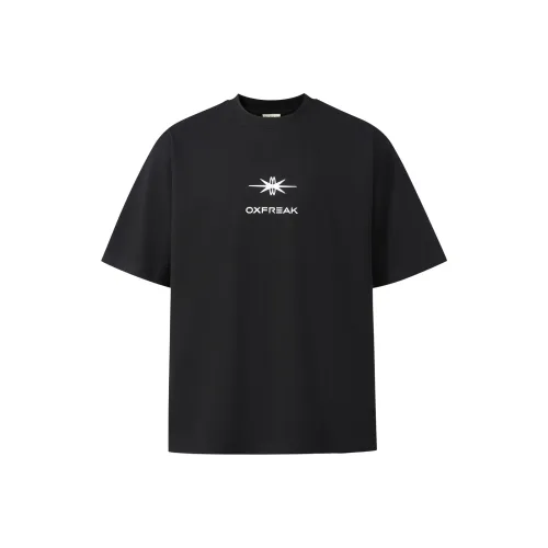 OX FREAK T Shirts Unisex Black