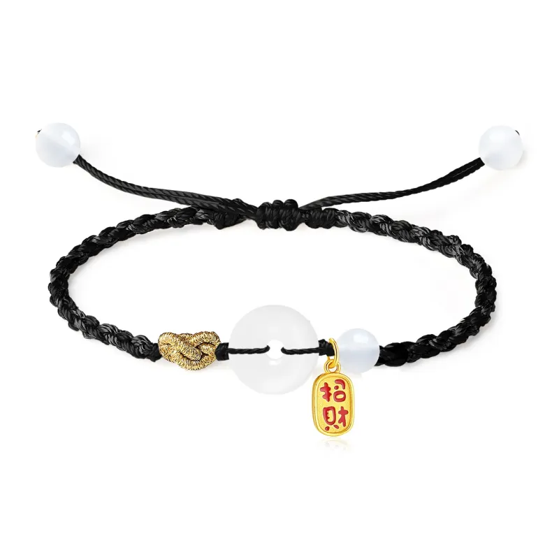 Love Link Chalcedony Bracelets Unisex-2
