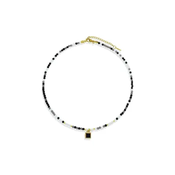 AWE Titanium Steel Necklace Bohemian Style Collarbone Chain For Women's Women's