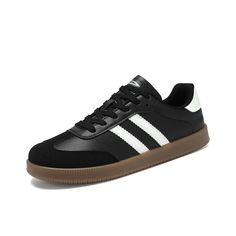 DEERWAY Couple German Army Trainers Lightweight, Breathable, And Slip Resistant Low Top Skateboard Shoes Unisex-7