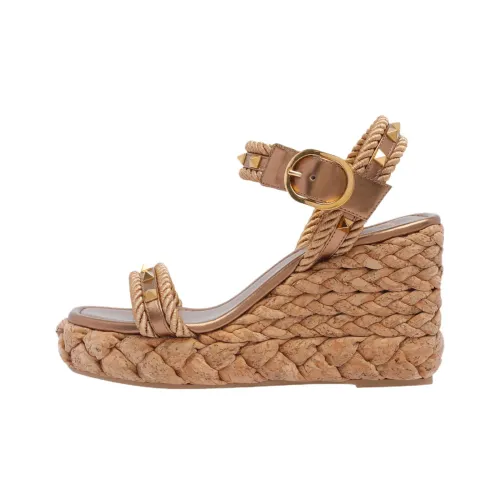Valentino short One Strap Sandals 10cm Women's Brown
