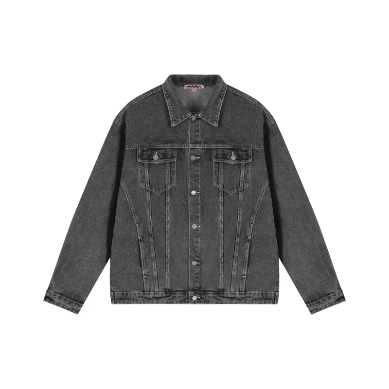 FAIRWHALE Denim Jackets Unisex-28