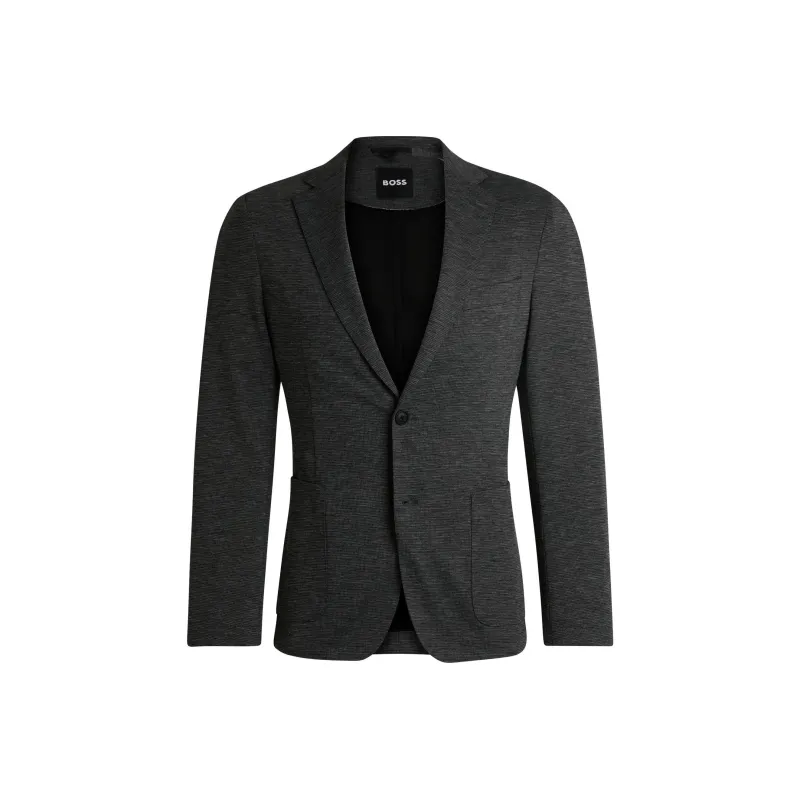 HUGO BOSS SS24 Business Suits Coats Men's Dark Gray-0
