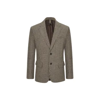HAZZYS Business Suit Men's Light Brown