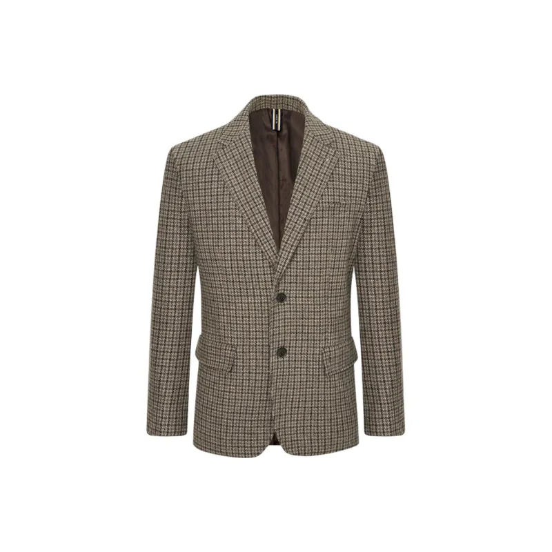 HAZZYS Business Suit Men's Light Brown-0