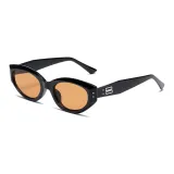 Black Frame with Tea Brown Lens