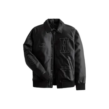 Hollister Jackets Men Black
