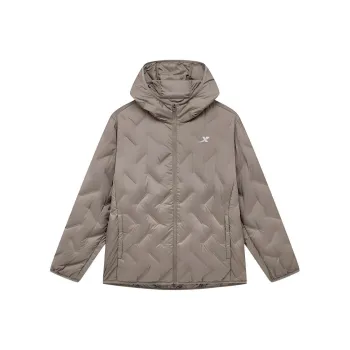 XTEP Down Jacket Men's Thorn Brown