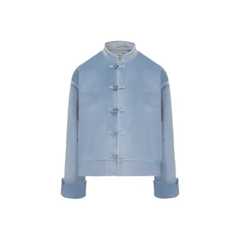 GALLIANO LANDOR Jackets & Coats Unisex Carolina Blue