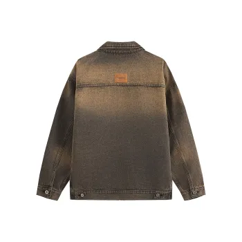 VALKOMM Denim Jacket Men's Nano Black Red