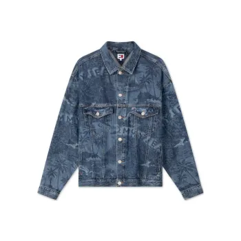 Tommy Hilfiger Denim Jacket Unisex Dark Denim Blue