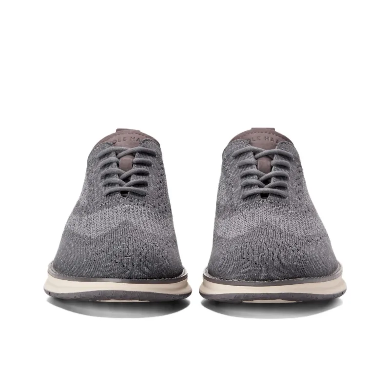COLE HAAN Cushioning, Slip Resistant, And Breathable Low Top Casual Shoes Men's Gray-3