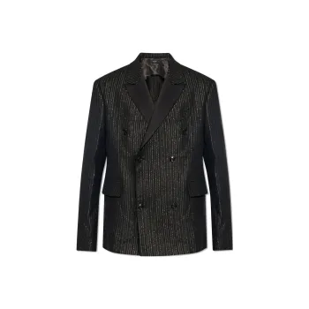 AMIRI Double Breasted Pinstripe Blazer