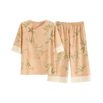 MADALLO Pajama Set Women's Ginger Yellow