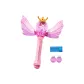 Princess Magic Bubbles Stick[60ml Bubble Solution+10 Packs of Concentrated Bubble Liquid]