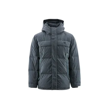 CAT x Transformers FW22 Cartoon Letter Solid Color Hooded Loose Fit Thickened Down Jacket Unisex