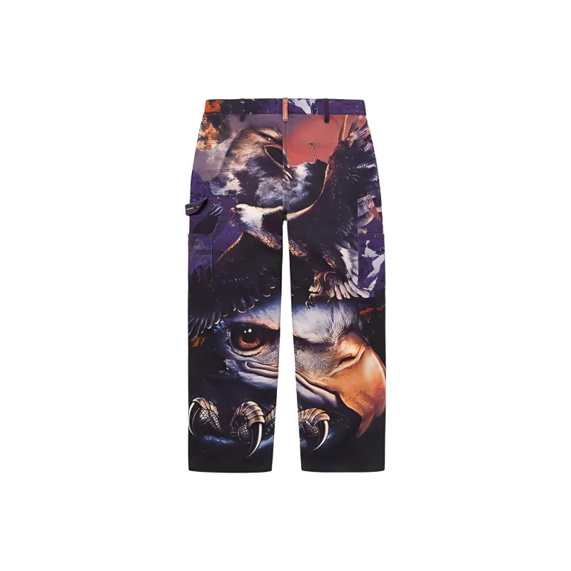 Supreme Eagle Double Knee Denim Painter Pant-4