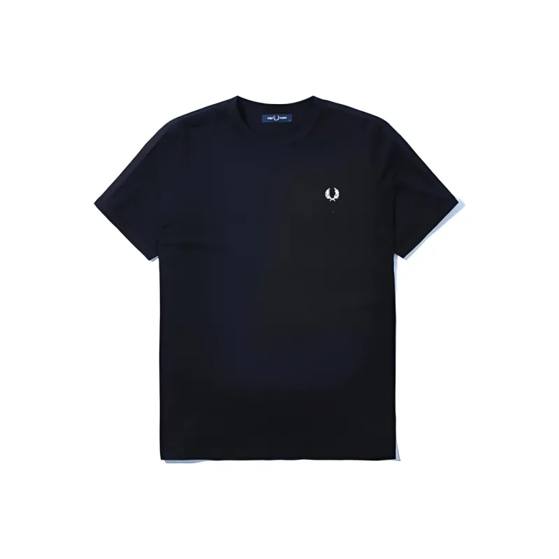 FRED PERRY SS22 Crew Neck Fitted Straight Short Sleeved T Shirt Men's-1