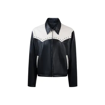GOODBRAND Jackets Coats Unisex Black White