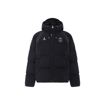 Jordan X Paris Saint Germain Puffer Jacket Black