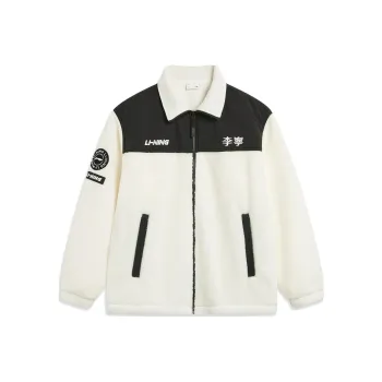 LiNing Sports Life Collection Jacket Unisex Papyrus White