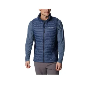 Columbia Powder Powder Pass Vest Vest Men's Blue