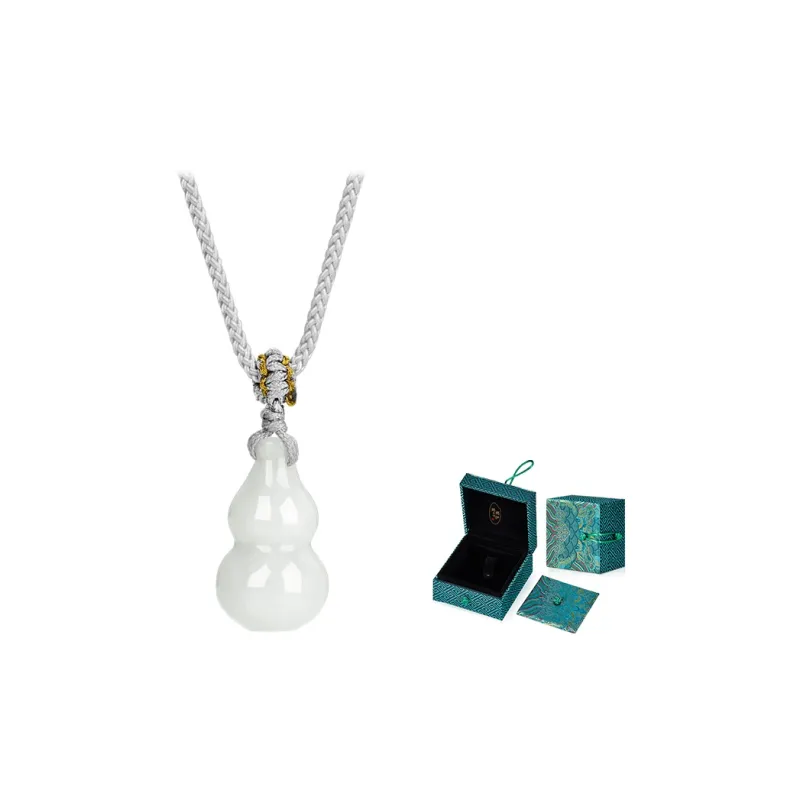 MAMADESHOUHU Chalcedony Jade Necklaces Unisex-5