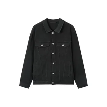 JOHN RICHMOND Denim Jacket Men's Black