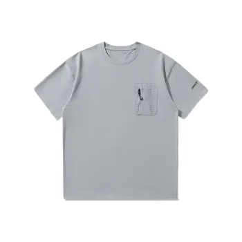 361° T Shirt Unisex Light Shadow Gray