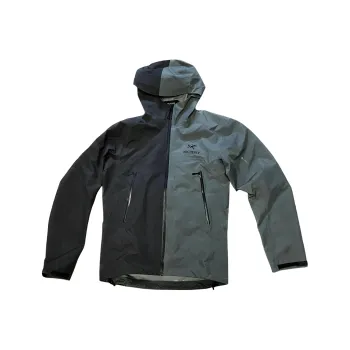 Arcteryx BETA Waterproof And Windproof To Keep Warm Windbreaker Jacket Men's Blue Gray Multicolor