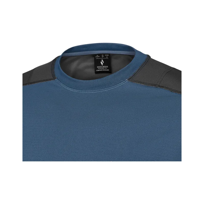 Skechers T Shirt Unisex Kilagoe Marine Blue 027D-4