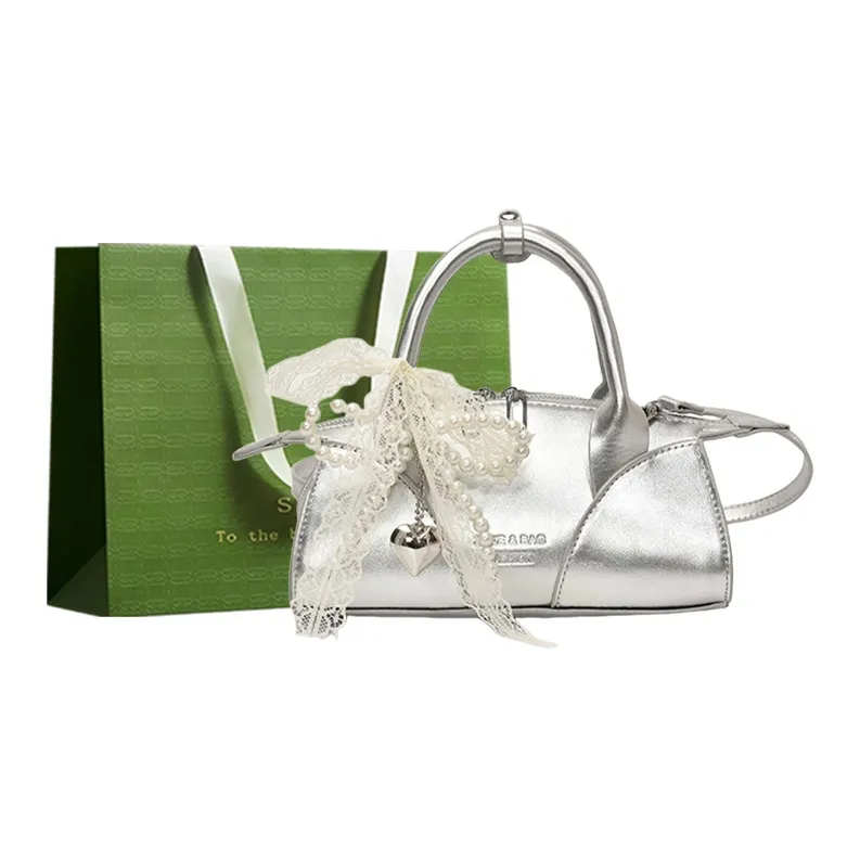 Three Ducklings PU One Shoulder Handbag Women's Multicolor-16