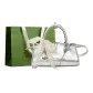 Silver+Charm+Shopping Bag