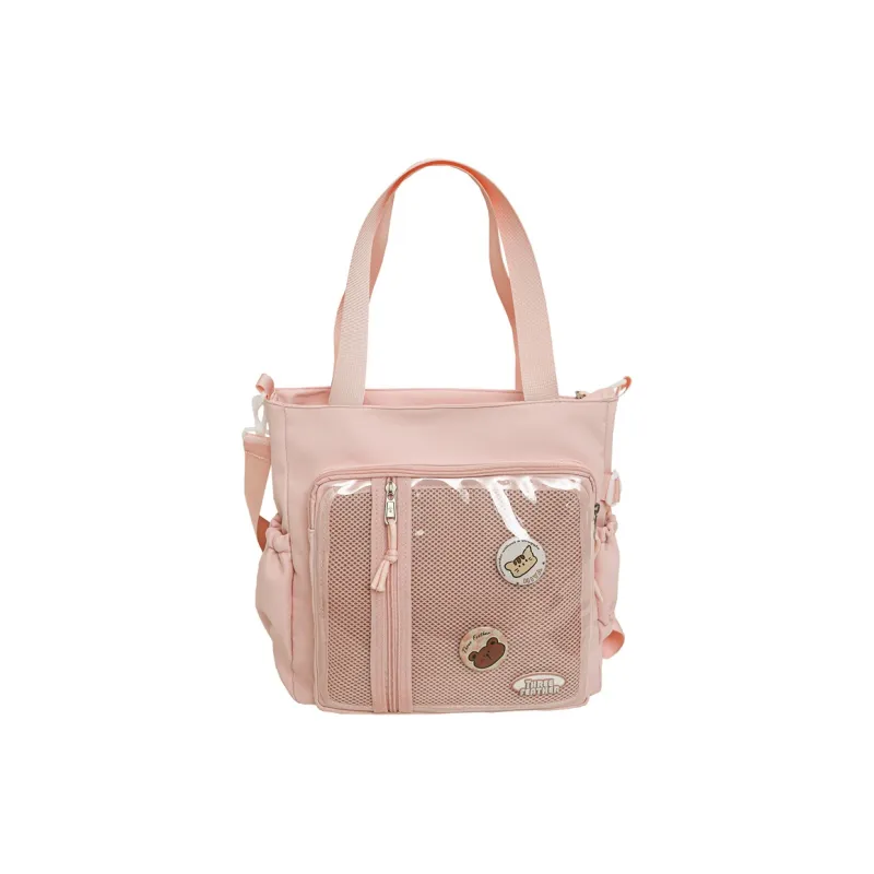 OUZIHUANG Nylon Shoulder Bag Women's Multicolor-4