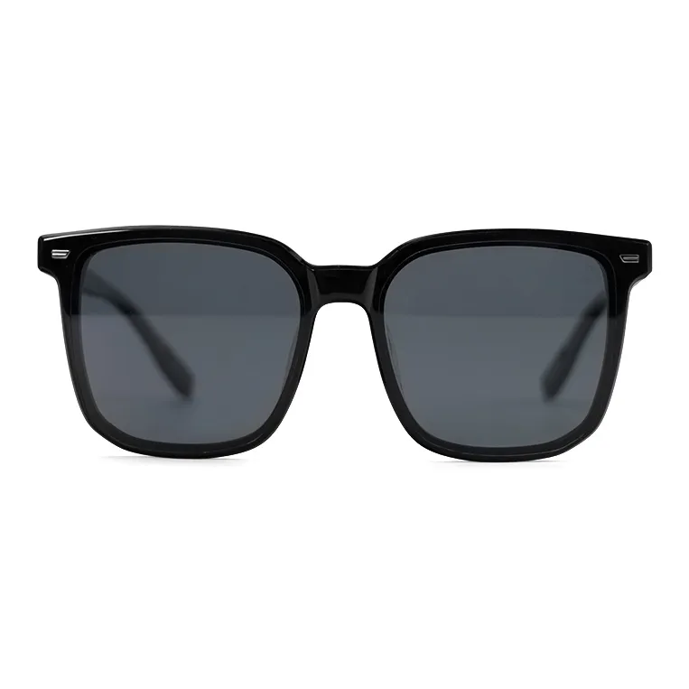 HELEN KELLER Plate Frame Rectangular Sunglasses Unisex-5